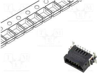 TE CONNECTIVITY Connector: PCB to PCB