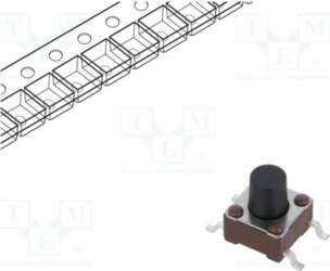 TE CONNECTIVITY Microswitch TACT; SPST-NO; Pos: