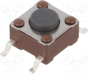 TE CONNECTIVITY Microswitch TACT; SPST-NO; Pos:
