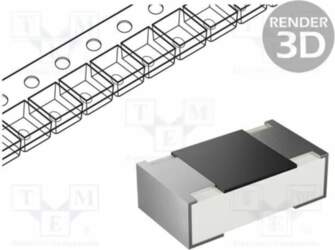 TE CONNECTIVITY Resistor: thin film; 9