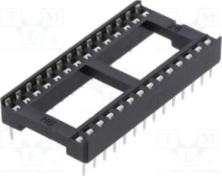 TE CONNECTIVITY Socket: integrated circuits; DIP28