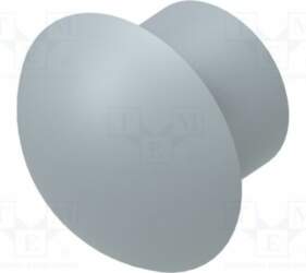 TE CONNECTIVITY Stopper; polyamide; grey; Entrelec