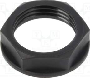 TECHNO Nut; M20; polyamide; UL94V-2; black