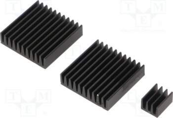 TEKO Heatsink: extruded; grilled; Raspberry Pi