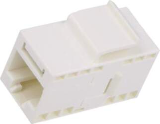 TELEGARTNER Coupler; socket; Cat 6; Keystone