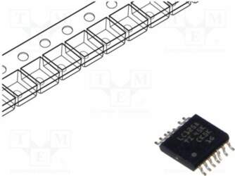 TEXAS INSTRUMENTS IC: digital; buffer; CMOS