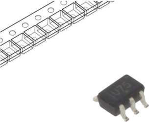 TEXAS INSTRUMENTS IC: digital; buffer,non-inverting