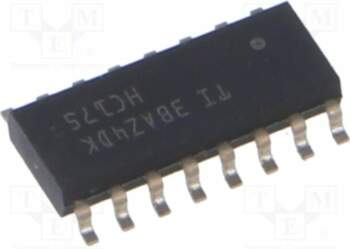 TEXAS INSTRUMENTS IC: digital; D flip-flop
