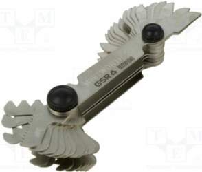 Thread plug gauge; 58pcs; Thread: BSW