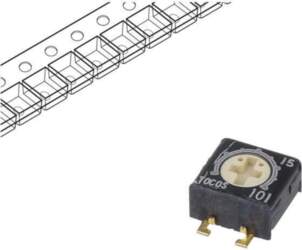 TOCOS Potentiometer: mounting; 2kΩ; single turn