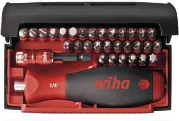 Tools set: screwdriver bits; box; Holder: