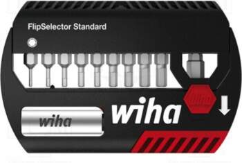 Tools set: screwdriver bits; plastic cassette