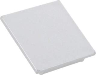 TOPMET Cap for LED profiles; silver