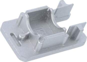 TOPMET Cap for LED profiles; silver