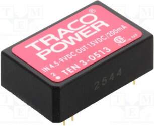 TRACO POWER Converter: DC/DC; 3W; Uin: