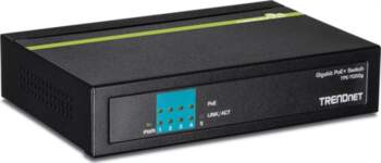 Trendnet Switch 5 Port Gbit PoE+