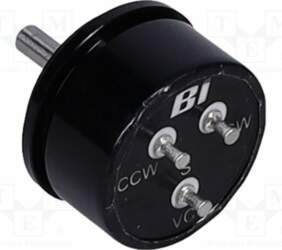 TT ELECTRONICS Potentiometer: shaft; 5kΩ; single