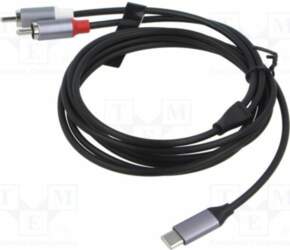 VENTION Cable; RCA plug x2,USB