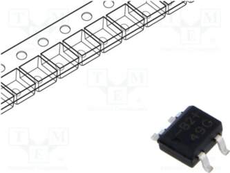 VISHAY Bridge rectifier: single-phase; Urmax: 200V
