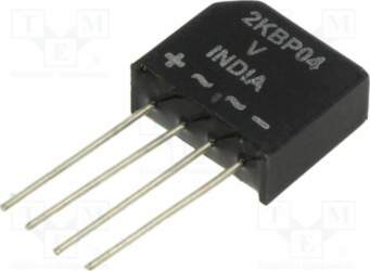 VISHAY Bridge rectifier: single-phase; Urmax: 400V