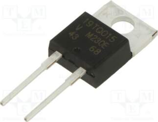 VISHAY Diode: Schottky rectifying; THT; 15V