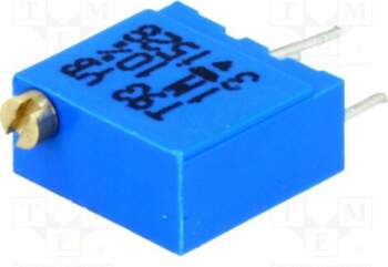 VISHAY Potentiometer: mounting; 1MΩ; multiturn; 500mW