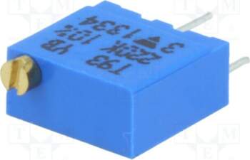 VISHAY Potentiometer: mounting; 200kΩ; multiturn; 500mW