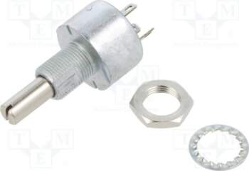 VISHAY Potentiometer: shaft; 100Ω; single turn