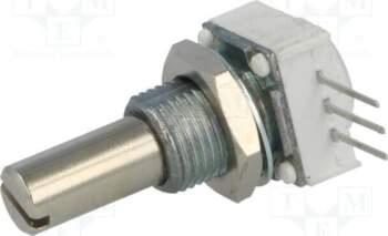 VISHAY Potentiometer: shaft; 500Ω; single turn