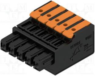 WEIDMÜLLER Connector: pluggable terminal block; socket