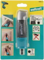 WOLFCRAFT Adapter; for electric screwdriver; angular