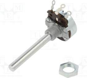 AB ELEKTRONIK Potentiometer: shaft; 10kΩ; single