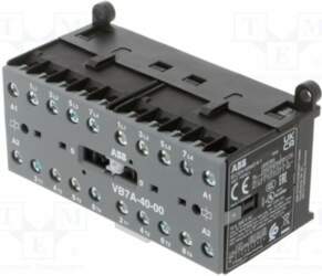 ABB Contactor: 4-pole reversing; NO x4