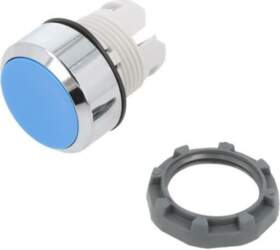 ABB Switch: push-button; 22mm; blue; none