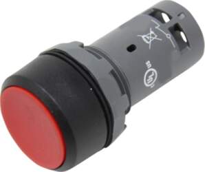 ABB Switch: push-button; 22mm; Stabl.pos: