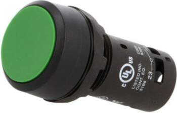 ABB Switch: push-button; 22mm; Stabl.pos: