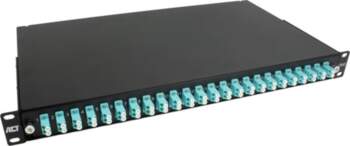 ACT FIBER PANEL 24XDUPLEX LC OM3