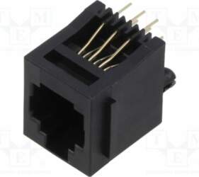 ADAM TECH Connector: RJ12; socket; PIN: