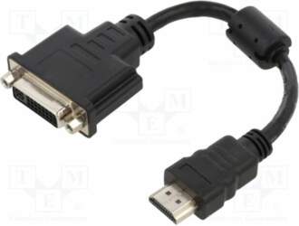 Adapter; DVI-I (24+5) socket,HDMI plug