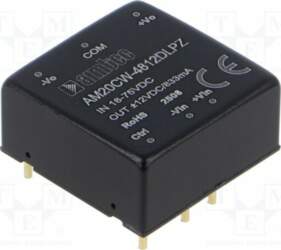 AIMTEC Converter: DC/DC; 20W; Uin: 18÷75VDC