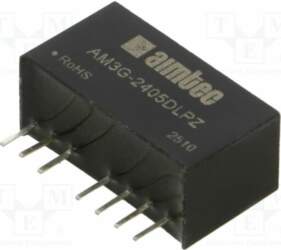 AIMTEC Converter: DC/DC; 3W; Uin: 18÷36VDC