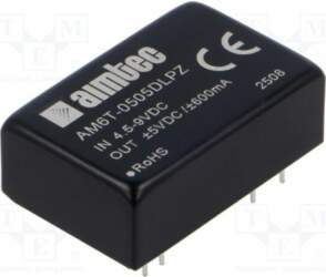 AIMTEC Converter: DC/DC; 6W; Uin: 4