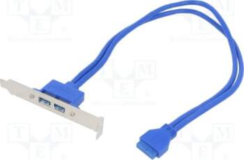 AKYGA Adapter; IDE 20pin female,USB
