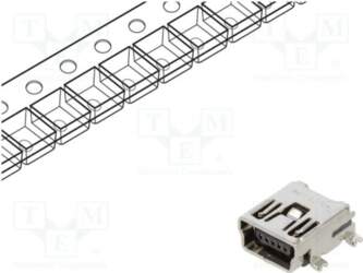 AMPHENOL COMMUNICATIONS SOLUTIONS Connector: USB B