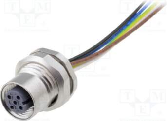 Amphenol CONEC Connector: M12; socket; PIN: