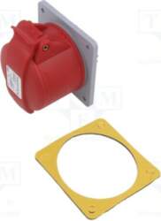 AMPHENOL Connector: AC supply 3-phase; socket