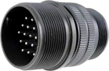 AMPHENOL Connector: circular; plug; for cable