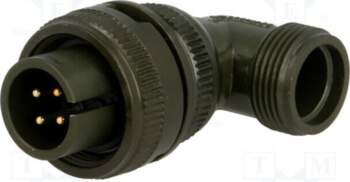 AMPHENOL Connector: circular; plug; for cable