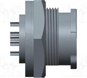 AMPHENOL Connector: circular; plug; for panel