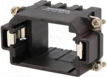 AMPHENOL Frame for modules; male; size